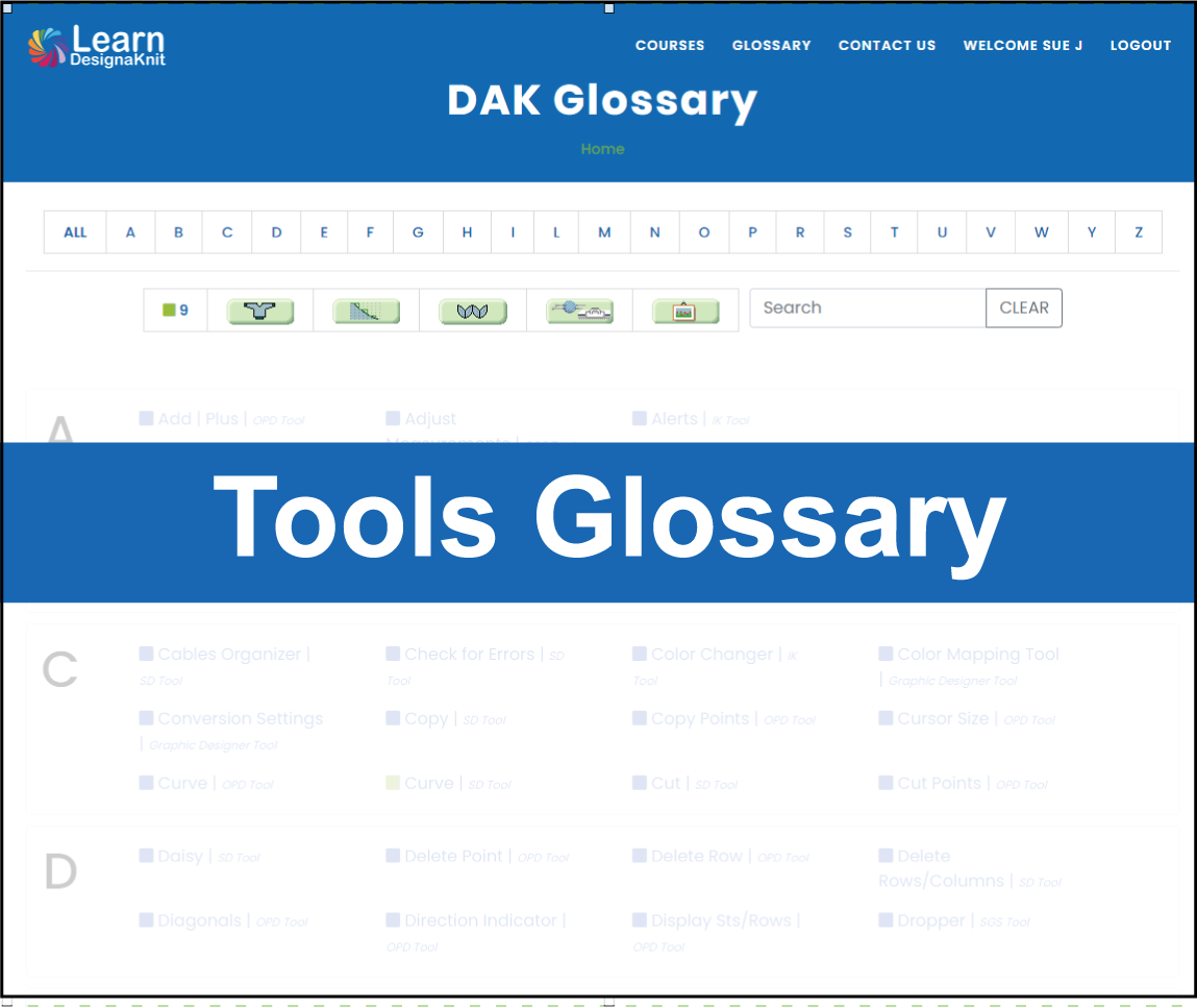 DesignaKnit Terms and information